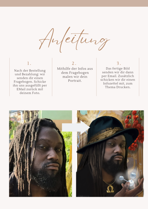 personalisiertes Portrait – Bild 3